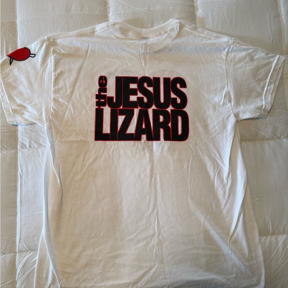 White Jesus Lizard t shirt. Great condition. Never worn. - Picture 2 of 2